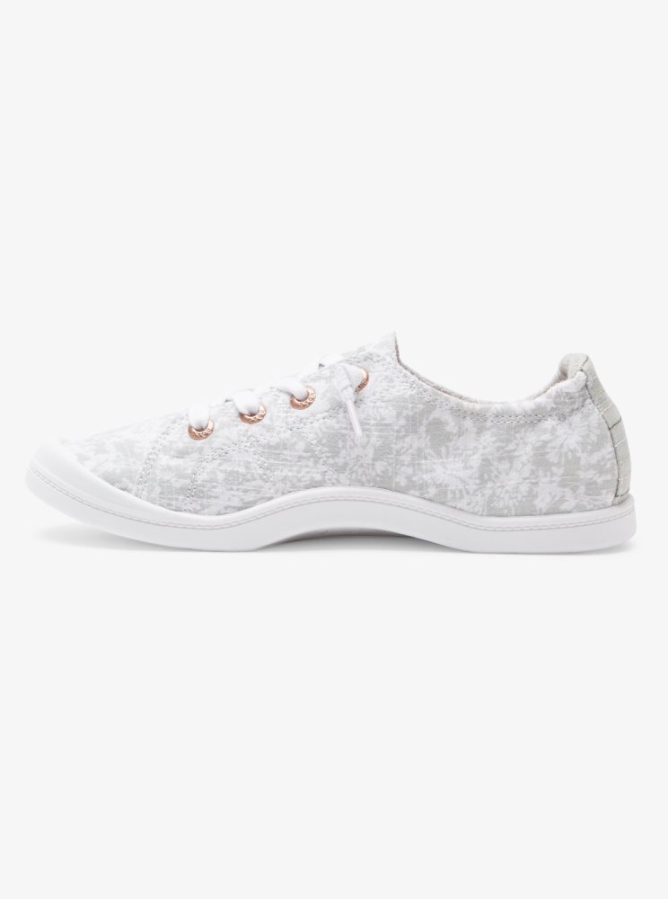 Basket Roxy Bayshore Blanche Vert Femme | YZA-40281798