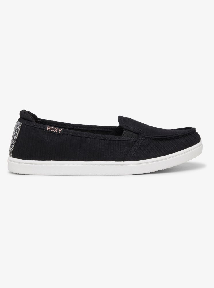 Slip On Roxy Minnow Noir Femme | WLA-70601825