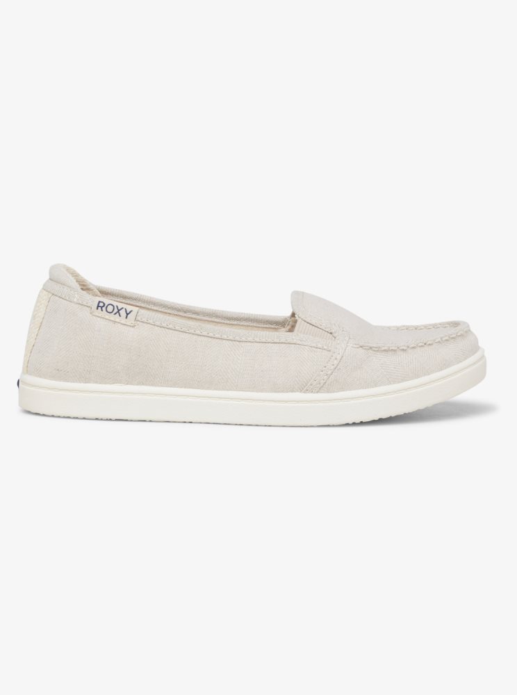 Slip On Roxy Minnow Beige Femme | GJE-87308664