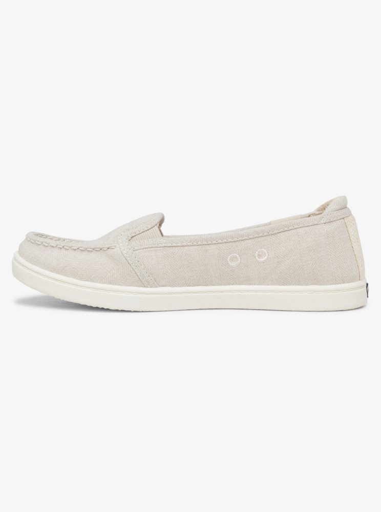 Slip On Roxy Minnow Beige Femme | GJE-87308664