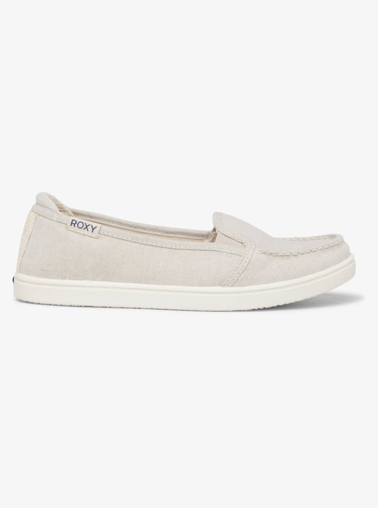 Slip On Roxy Minnow Beige Femme | FWK-55139097