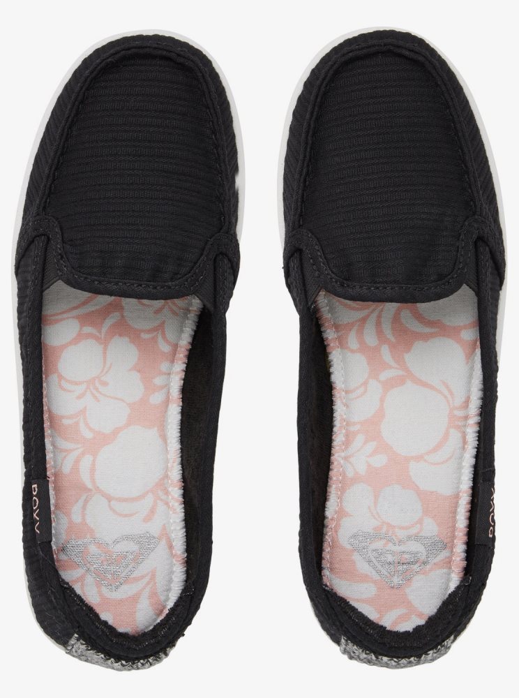 Slip On Roxy Minnow Noir Femme | ISD-29535919