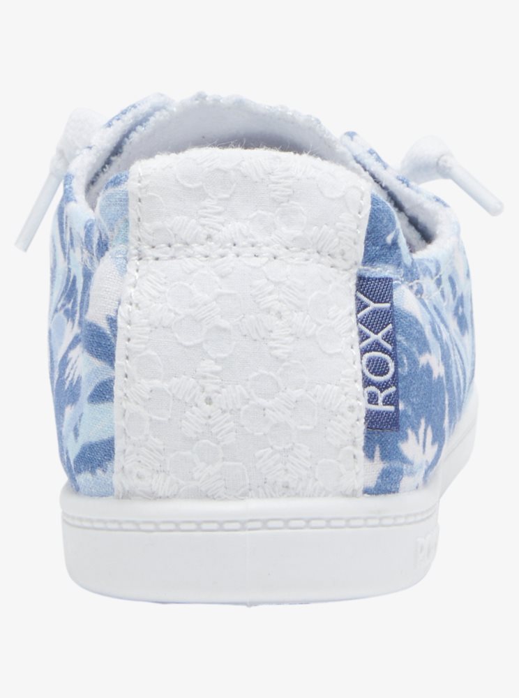 Basket Roxy Bayshore Bleu Blanche Femme | AYC-23417890