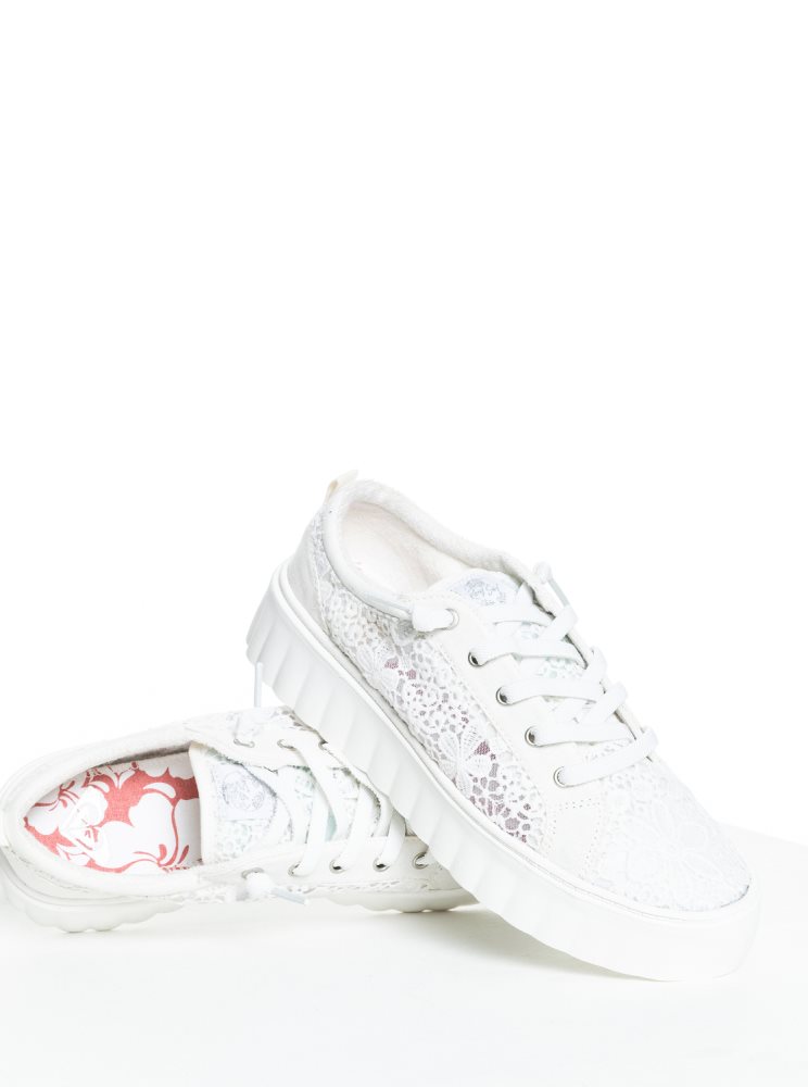 Slip On Roxy Sheilahh Grise Blanche Femme | GNF-61864810