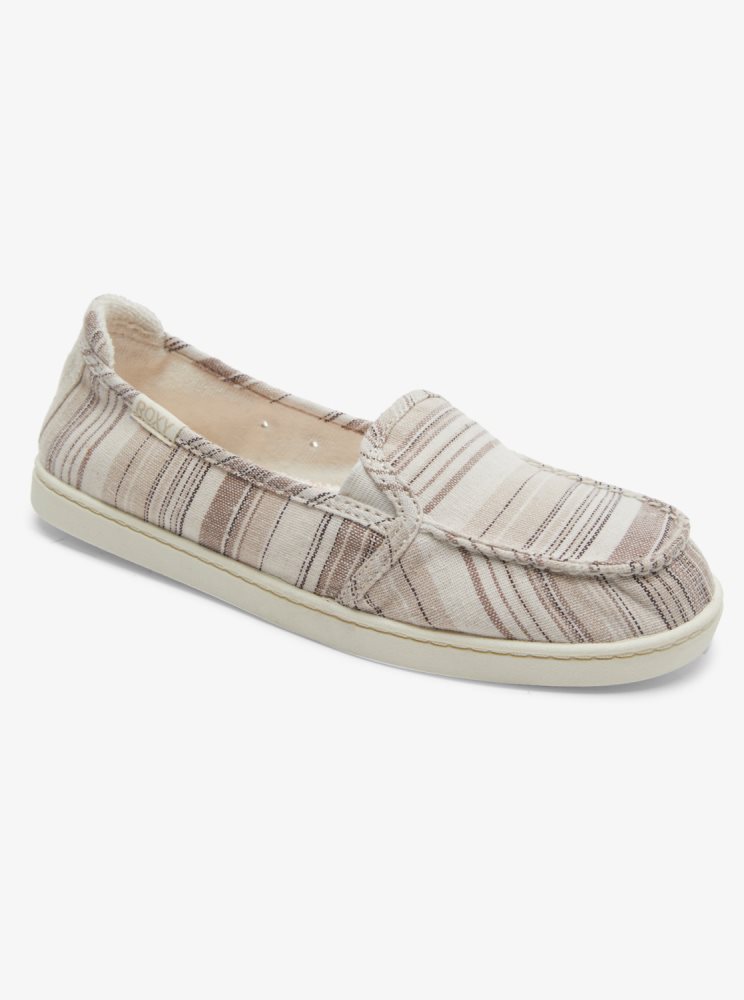 Slip On Roxy Minnow Marron Femme | TQC-08156585