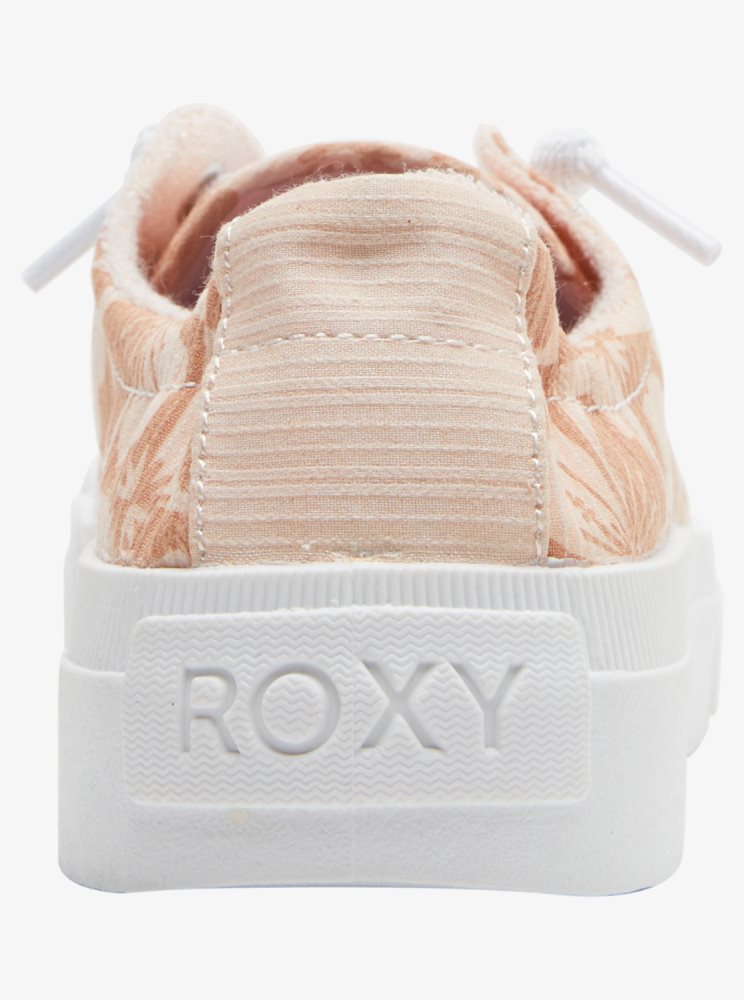 Basket Roxy Rae Beige Femme | DUY-34913645