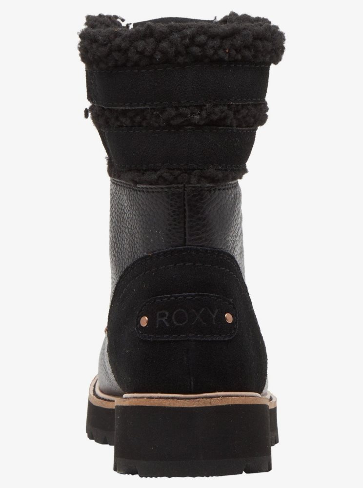 Bottes Roxy Brandi Dentelle-Up Noir Femme | ZII-57638202