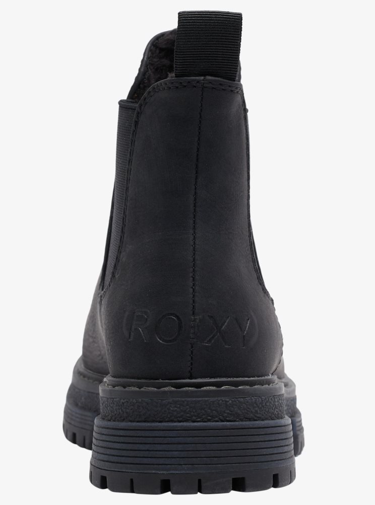 Bottes Roxy Lorena Chelsea Slip-On Noir Femme | JTD-34661211