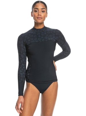 Combinaison En Néoprène Roxy 1mm Swell Series Long Sleeve Top Noir Femme | WQX-56988543