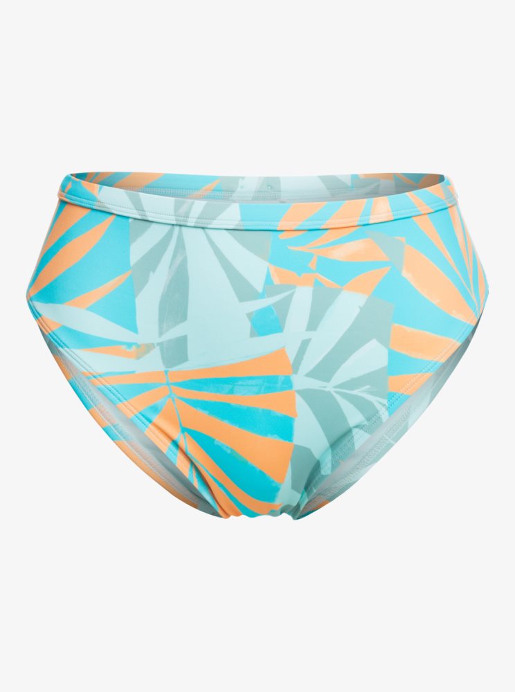 Bas De Bikini Roxy Pro The Backside Moderate Bleu Femme | EII-37743503