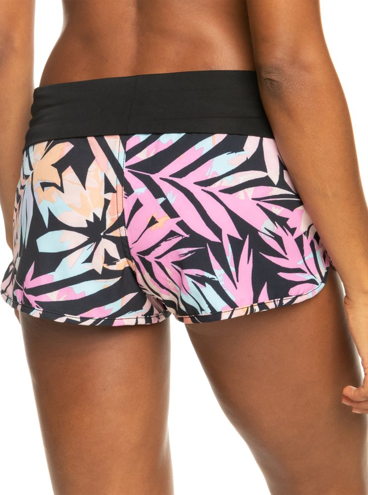 Shorts De Bain Roxy Endless Summer Active Grise Foncé Vert Femme | QOI-69538090