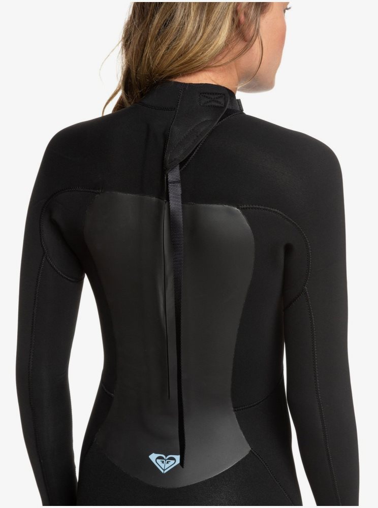 Combinaison En Néoprène Roxy 3/2mm Prologue Back Zip Noir Femme | XSF-13527573