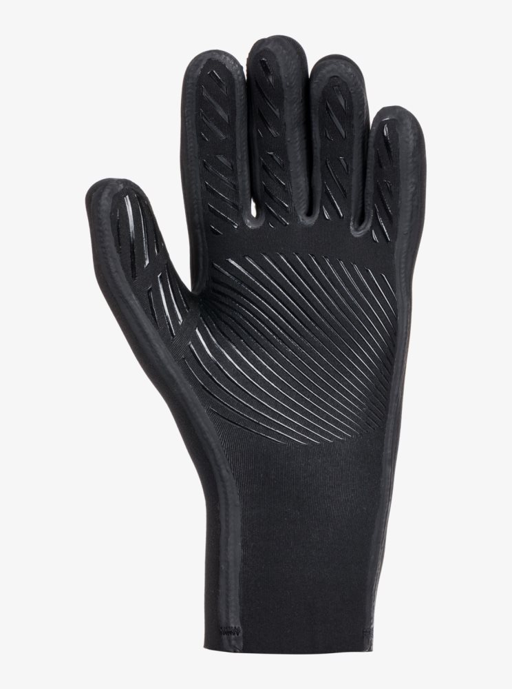 Combinaison En Néoprène Roxy 3mm Swell Series + Gloves Noir Femme | FZY-85571261