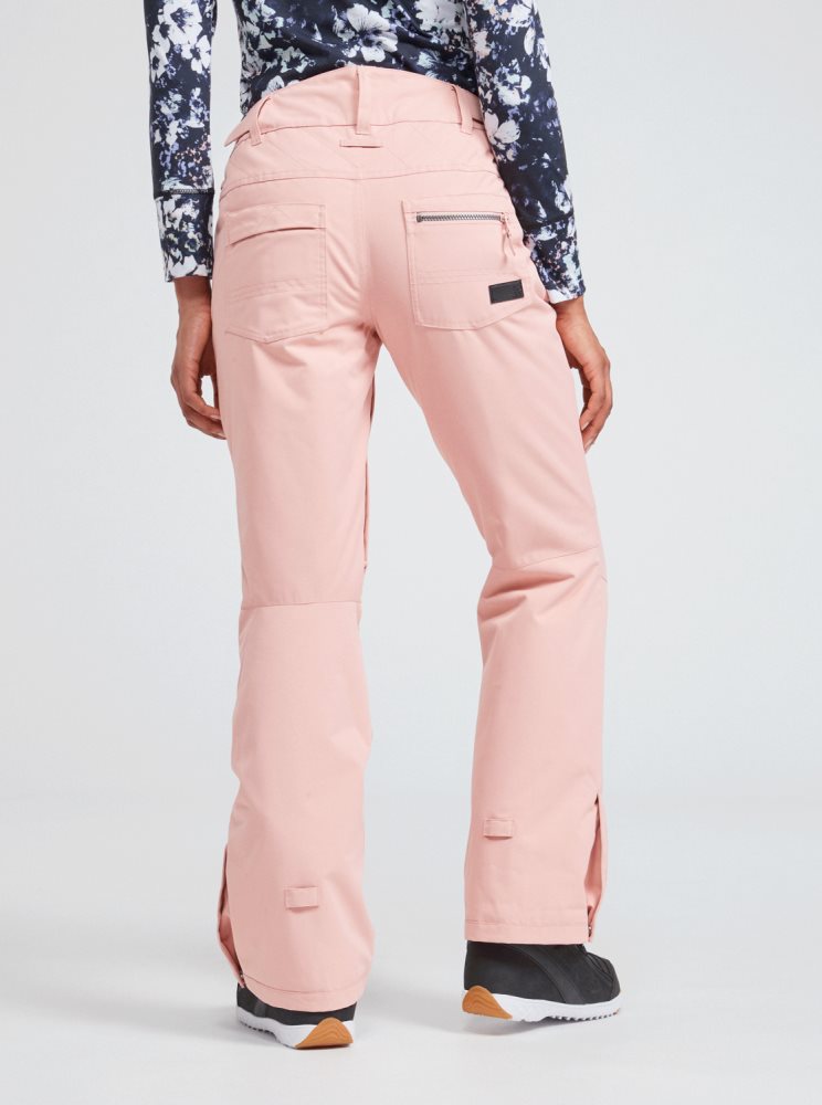 Pantalon Ski Roxy Nadia Insulated Rose Femme | QHK-31516309