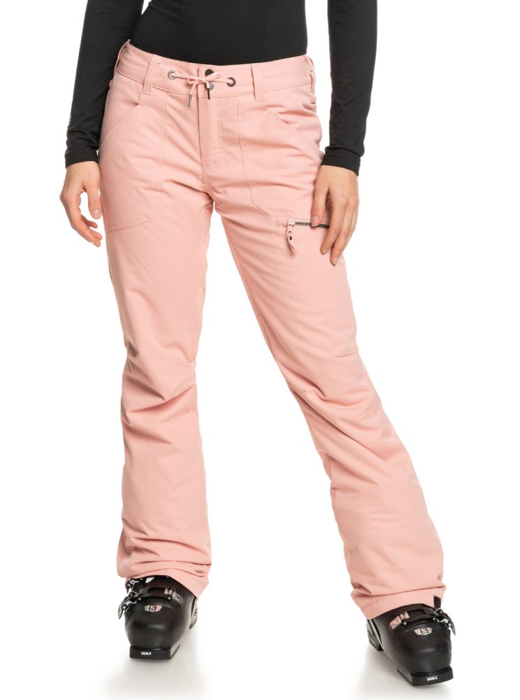 Pantalon Ski Roxy Nadia Insulated Rose Femme | QHK-31516309