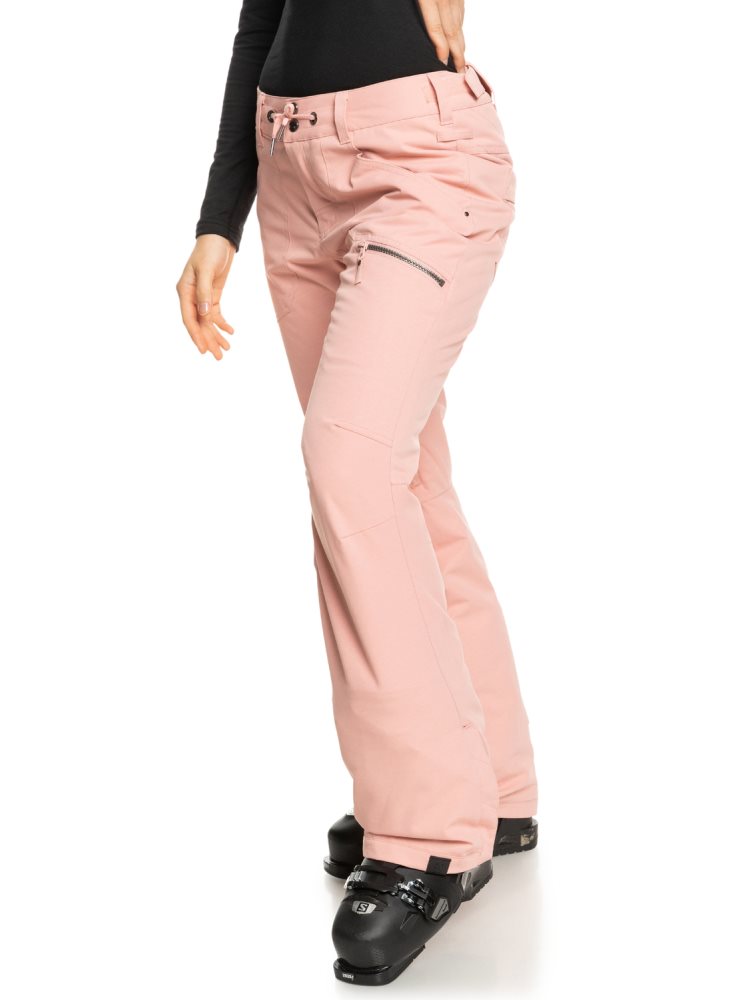 Pantalon Ski Roxy Nadia Insulated Rose Femme | QHK-31516309