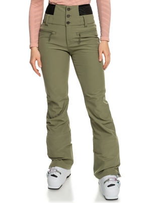 Pantalon Ski Roxy Rising High Shell Vert Foncé Femme | YGW-02399383