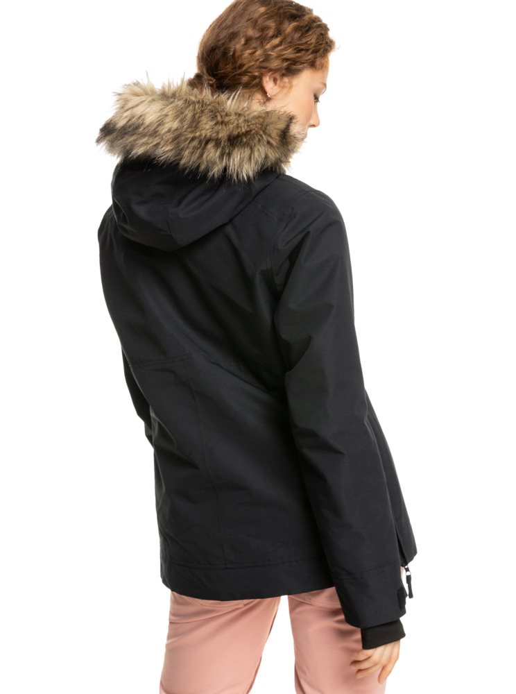 Veste De Ski Roxy Shelter Insulated Noir Femme | CJJ-02486493