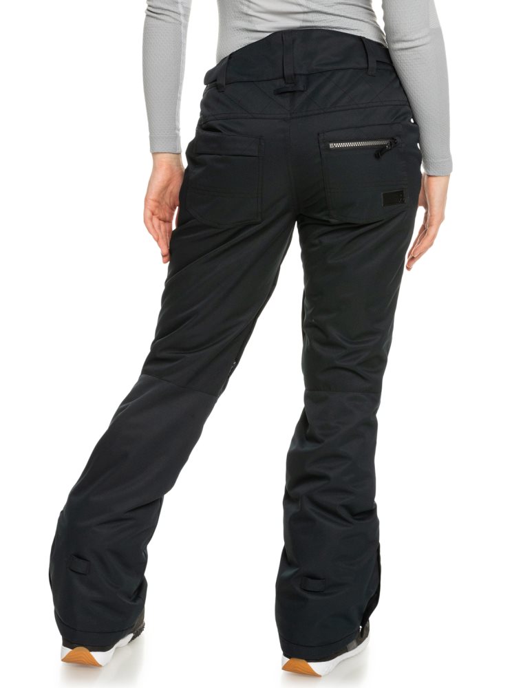 Pantalon Ski Roxy Nadia Insulated Noir Femme | QCL-51600742