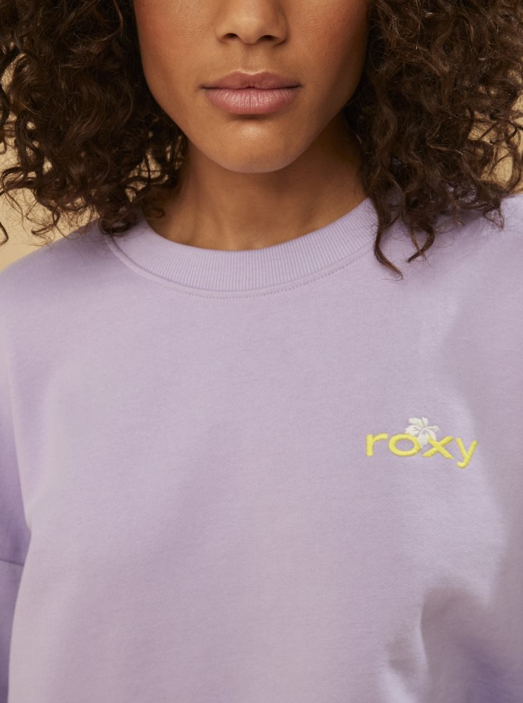 Sweats Roxy Surf.Kind.Kate. Violette Rose Femme | VIZ-60854045