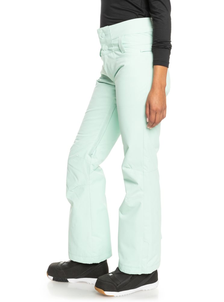 Pantalon Ski Roxy Diversion Insulated Turquoise Clair Femme | WMP-69174771