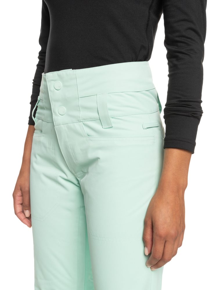 Pantalon Ski Roxy Diversion Insulated Turquoise Clair Femme | WMP-69174771