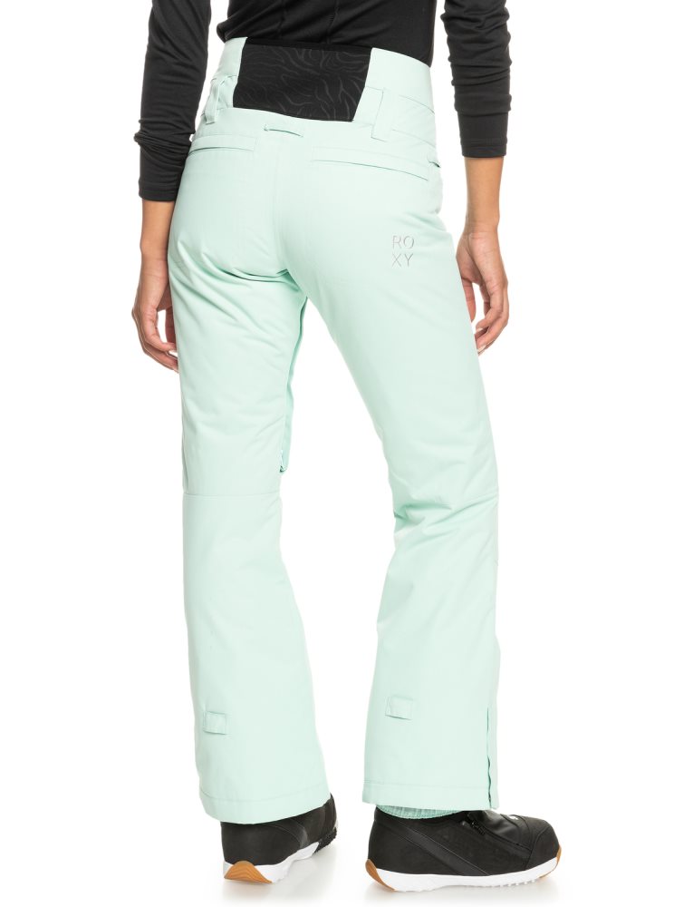 Pantalon Ski Roxy Diversion Insulated Turquoise Clair Femme | WMP-69174771