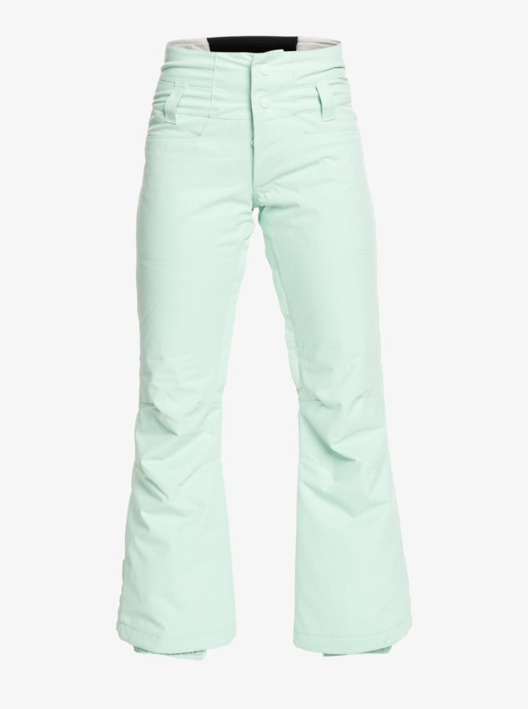 Pantalon Ski Roxy Diversion Insulated Turquoise Clair Femme | WMP-69174771