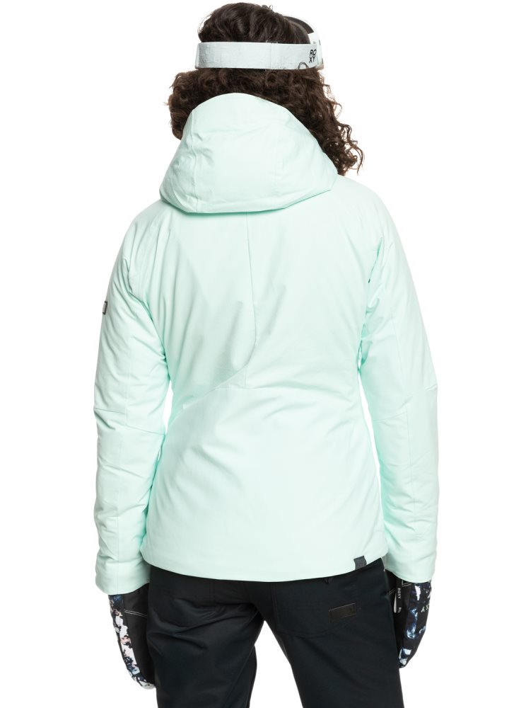 Veste De Ski Roxy Dusk Insulated Turquoise Clair Femme | FPA-53950360