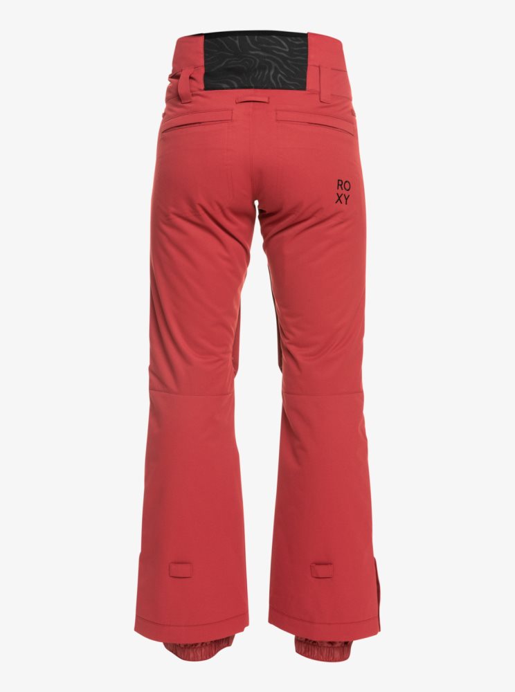 Pantalon Ski Roxy Diversion Insulated Rouge Foncé Femme | BKM-61463545