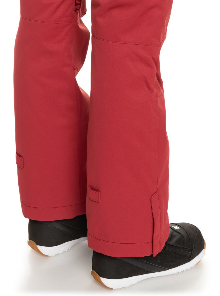 Pantalon Ski Roxy Diversion Insulated Rouge Foncé Femme | BKM-61463545