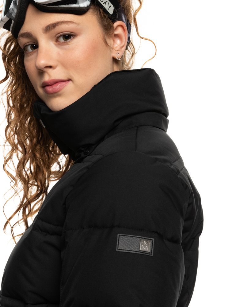 Veste De Ski Roxy Quinn Insulated Noir Femme | RTT-28914777