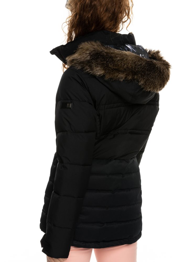 Veste De Ski Roxy Quinn Insulated Noir Femme | RTT-28914777