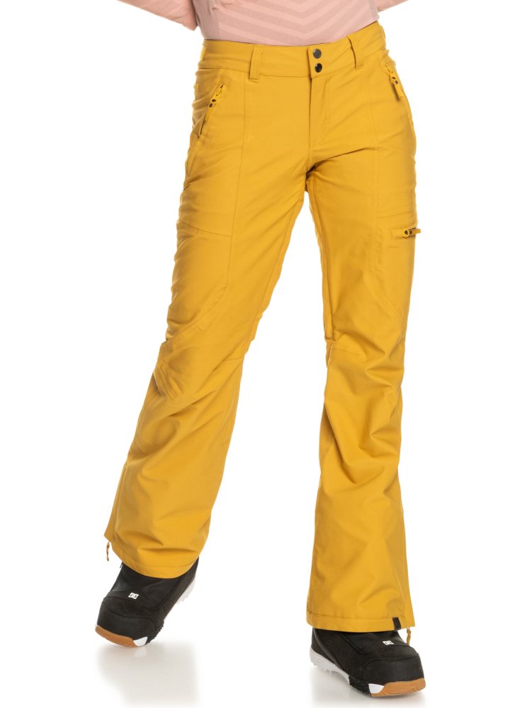 Pantalon Ski Roxy Cabin Slim Fit Orange Femme | TBP-45299302