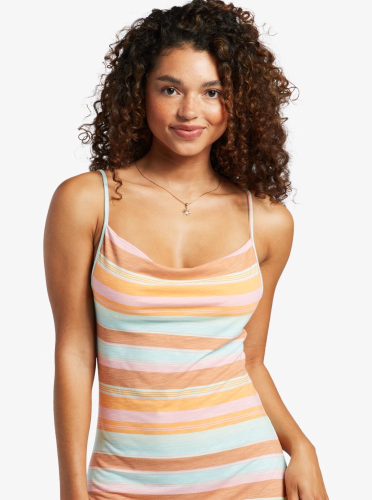 Peignoir Roxy Last Dance Midi Stripes Femme | ZKJ-63202082