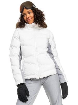 Veste De Ski Roxy Neige Storm Insulated Blanche Femme | QLE-04070060