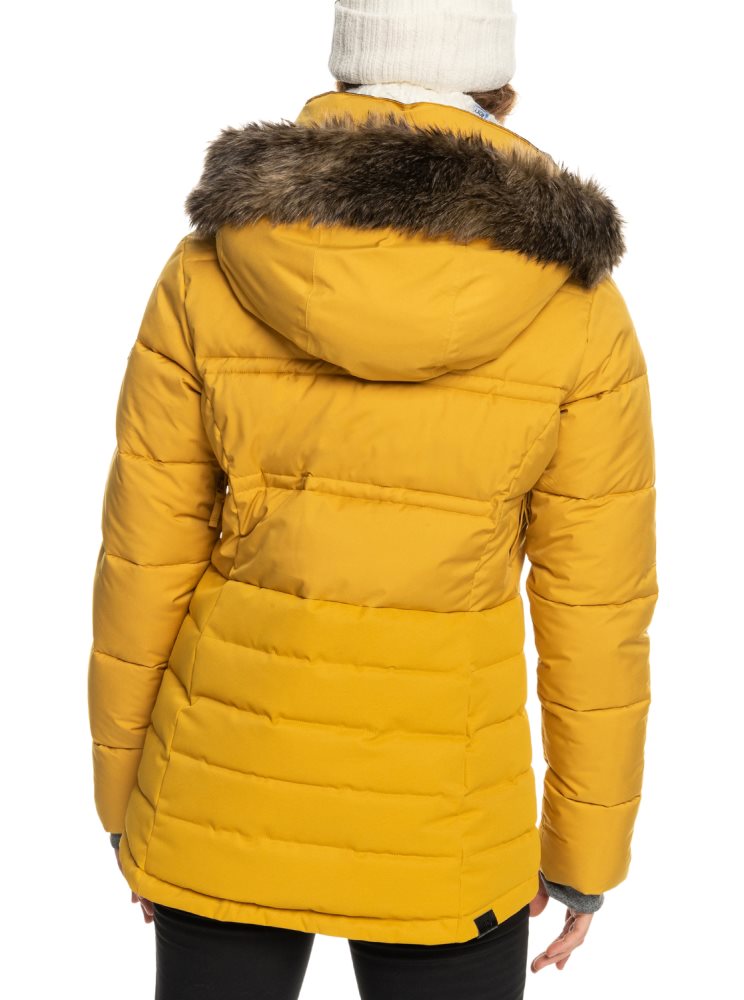 Veste De Ski Roxy Quinn Insulated Orange Femme | IOL-24115916