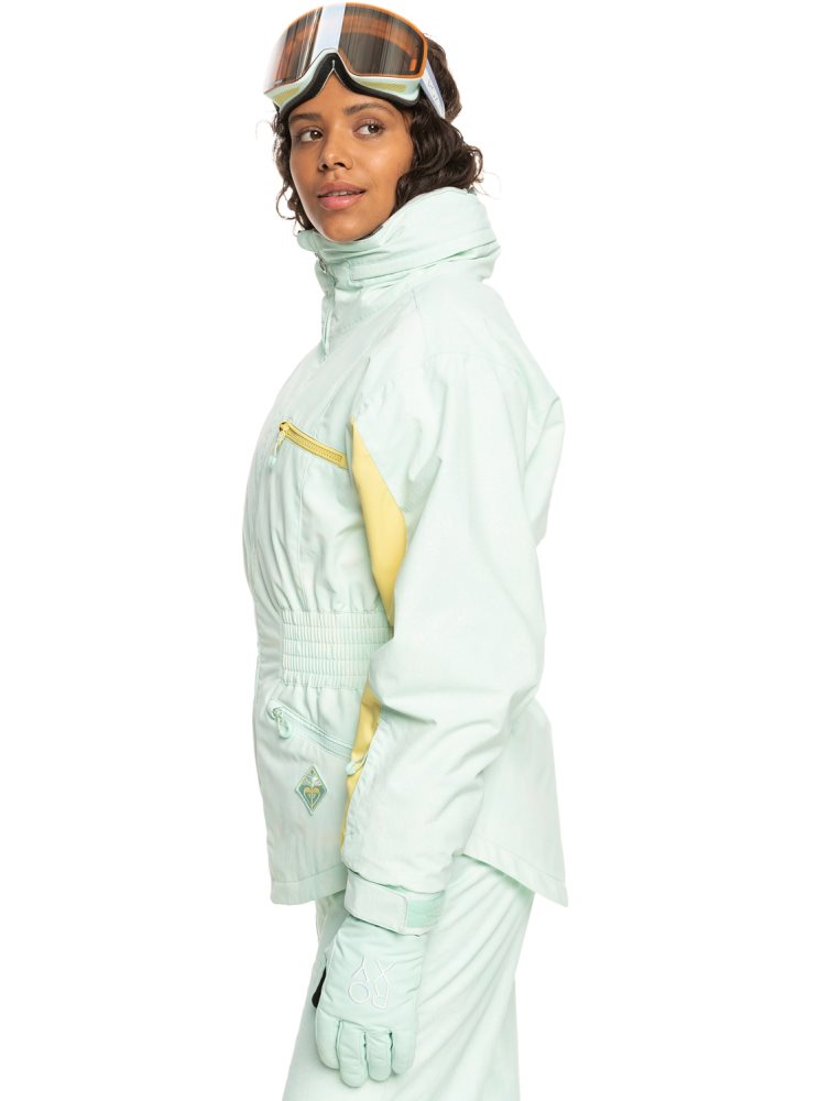 Veste De Ski Roxy Neigestars Insulated Turquoise Clair Femme | OKQ-16116974