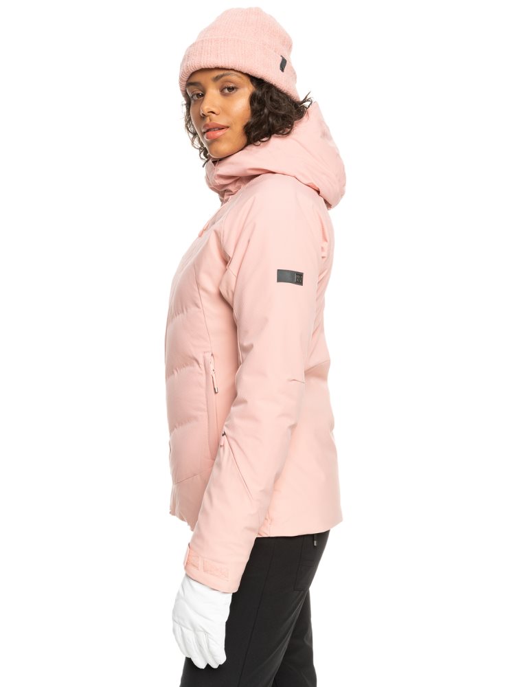 Veste De Ski Roxy Dusk Insulated Rose Femme | PCS-52069860