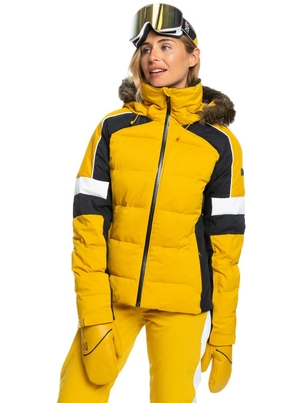 Veste De Ski Roxy Neige Blizzard Insulated Orange Femme | QZA-41682019