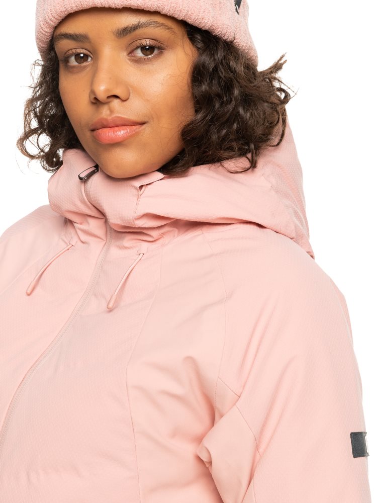 Veste De Ski Roxy Dusk Insulated Rose Femme | PCS-52069860