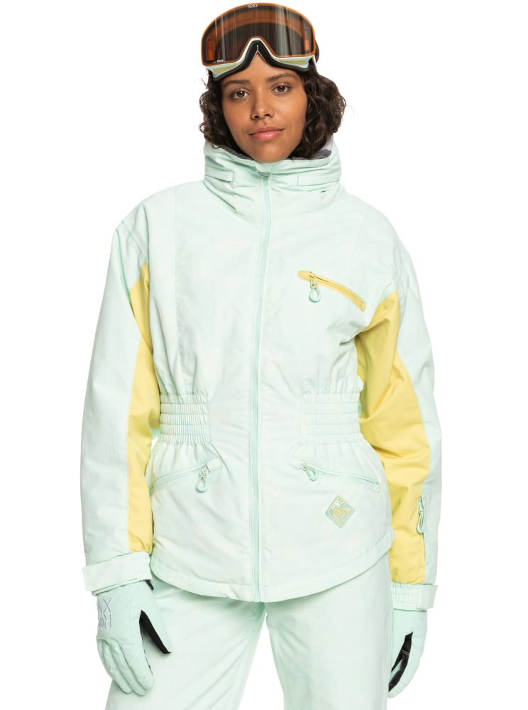 Veste De Ski Roxy Neigestars Insulated Turquoise Clair Femme | OKQ-16116974