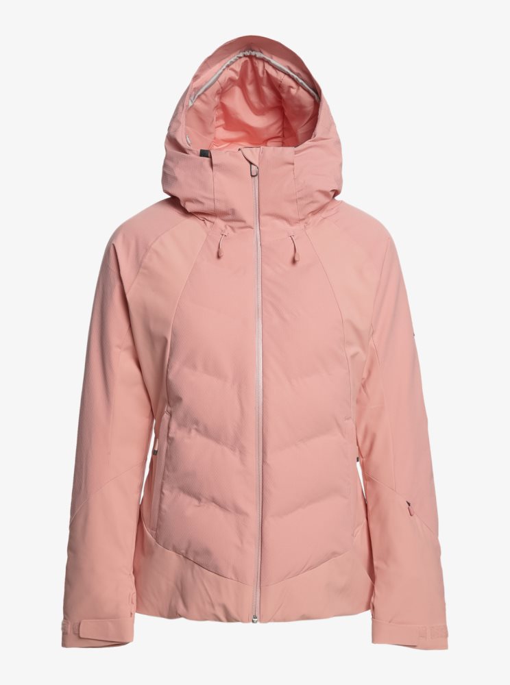 Veste De Ski Roxy Dusk Insulated Rose Femme | PCS-52069860