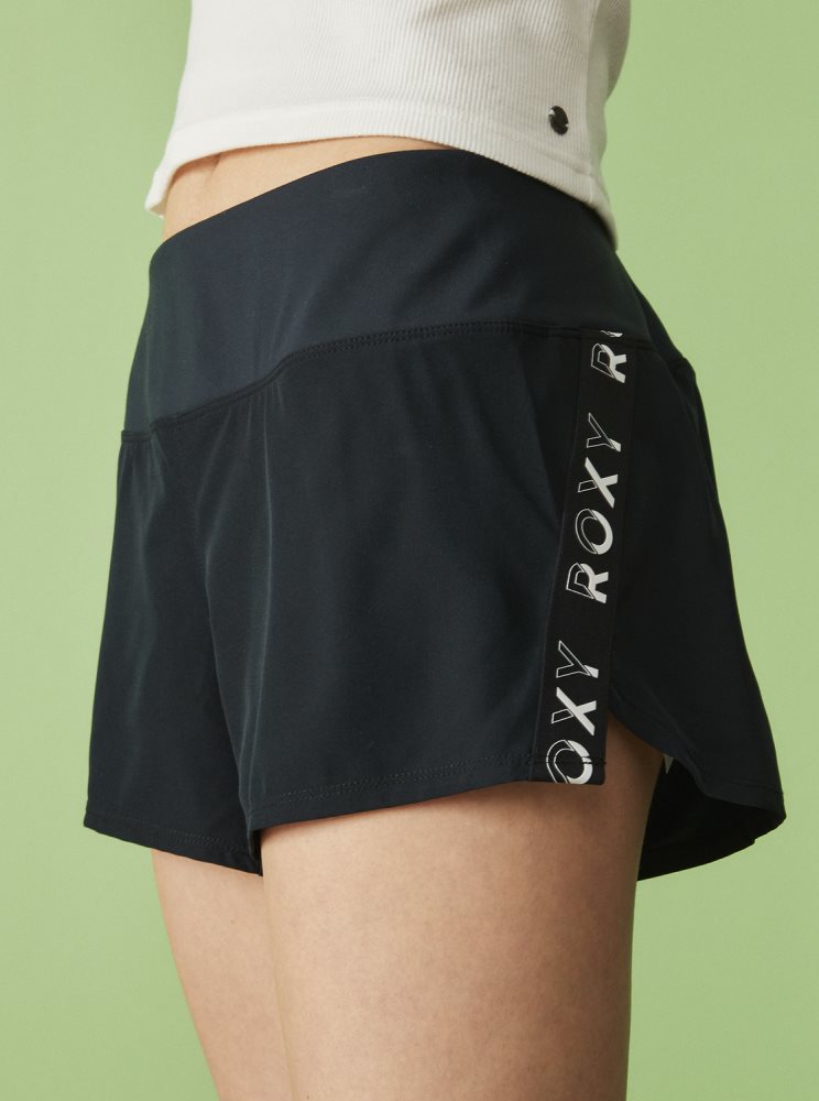 Shorts Roxy Bold Moves Technical Grise Foncé Femme | ADZ-11298074