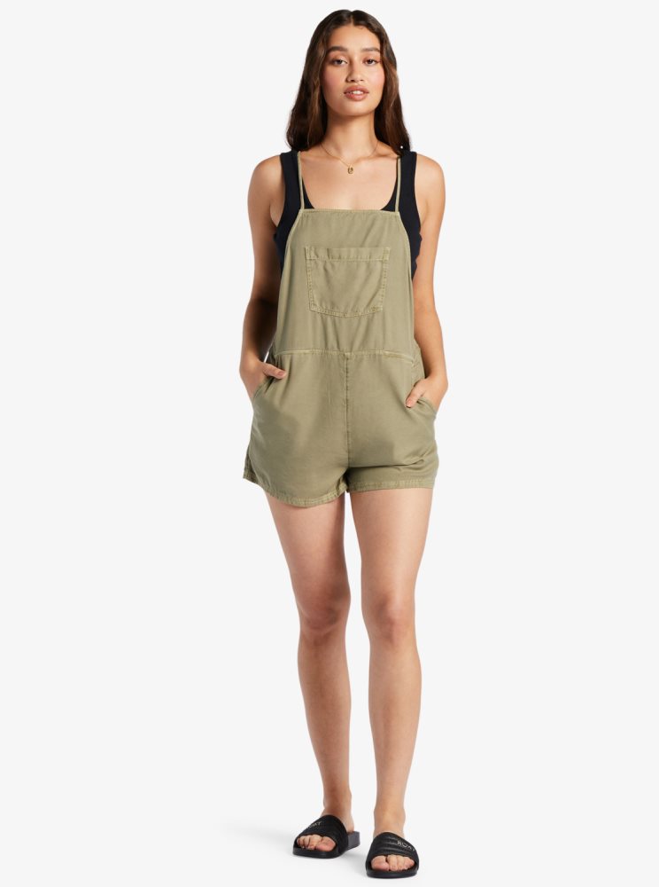 Rompers Roxy Fresh Vert Foncé Femme | CIV-53532099