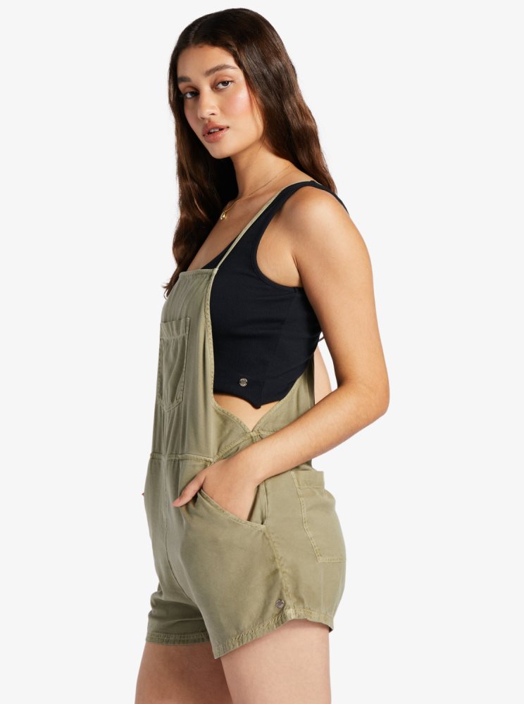 Rompers Roxy Fresh Vert Foncé Femme | CIV-53532099