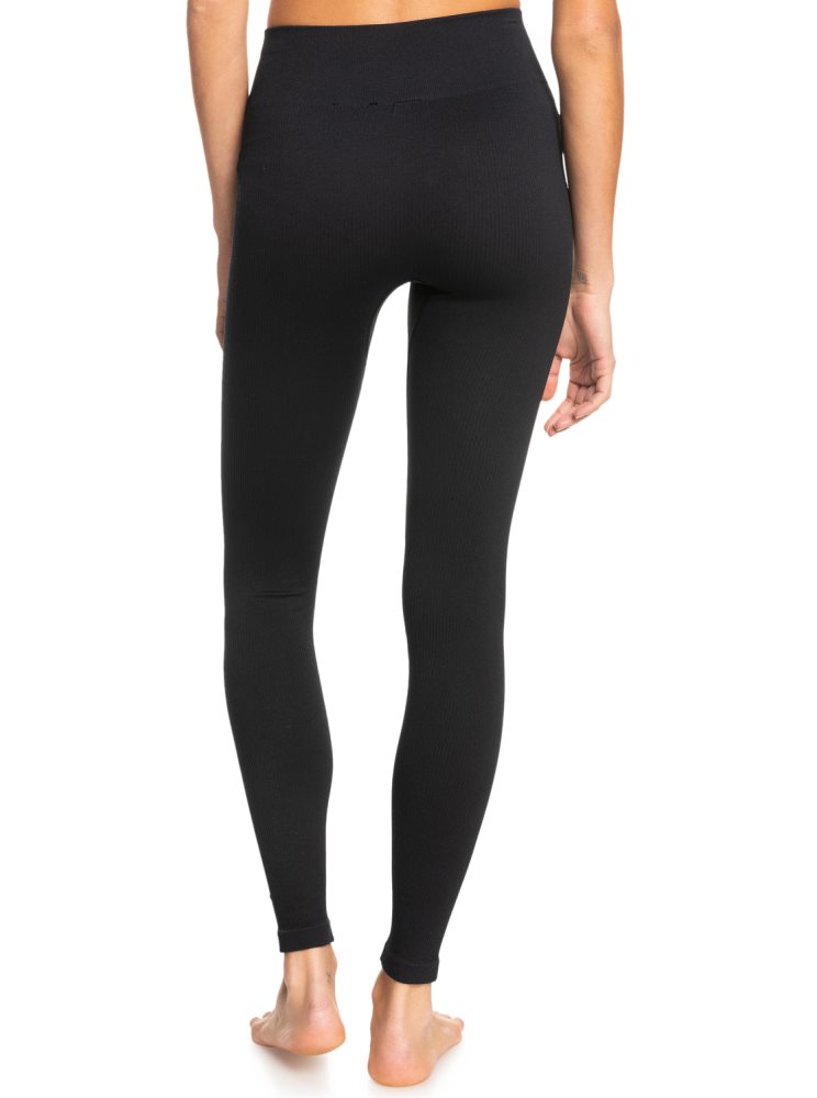 Leggings Roxy Chill Out Seamless Technical Grise Foncé Femme | VDU-11115971