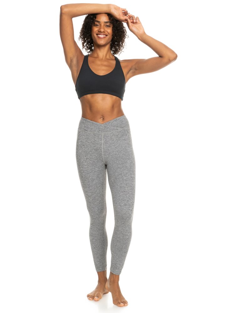 Leggings Roxy Everyday Technical Grise Femme | KBL-59753703