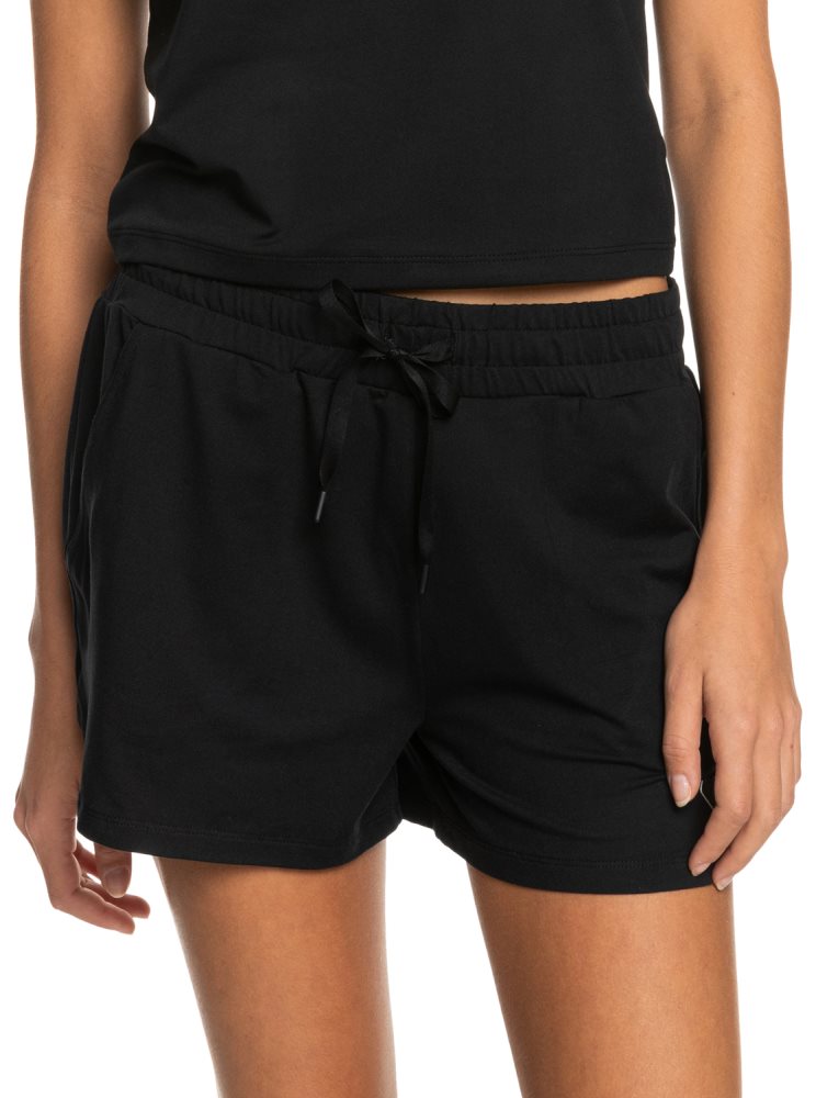 Shorts Roxy Naturally Active Sports Grise Foncé Femme | BEM-88268656