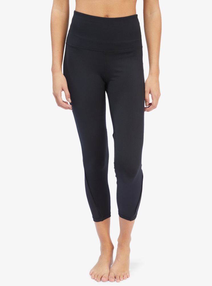 Leggings Roxy Interstellar Disco Fitness Grise Foncé Femme | EKS-17595539